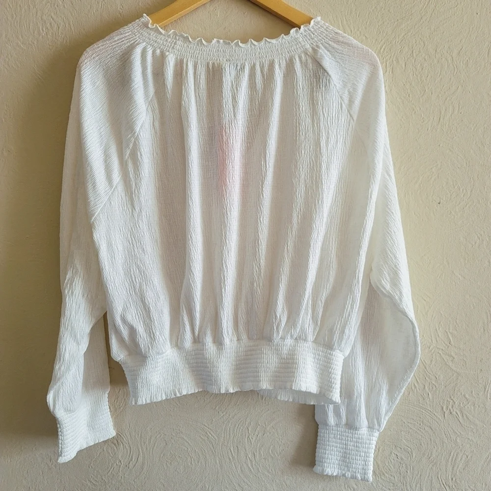 GENTLE FAWN,‎ Brooke Top, White , Size Medium